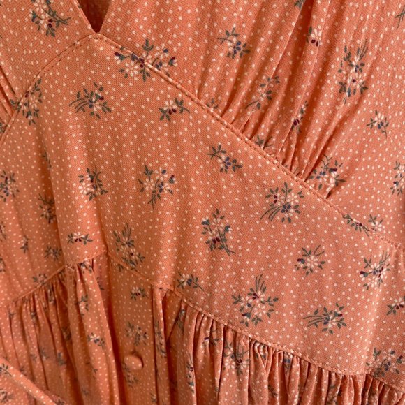 AUGUSTE THE LABEL Jasmine Floral Tie Back Midi Dress - Picture 12 of 14